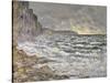 Fécamp, bords de mer-Claude Monet-Stretched Canvas