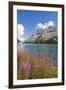 Fedaia Lake and Marmolada-Guido Cozzi-Framed Premium Photographic Print