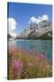 Fedaia Lake and Marmolada-Guido Cozzi-Stretched Canvas