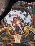 Detail of Frescoed Ceiling of the Golden Age Hall-Fedele Fischetti-Giclee Print