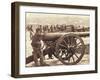 Federal Artillery during the American Civil War (1861-65) (B/W Photo)-Mathew Brady-Framed Giclee Print