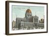 Federal Building and Post Office, Chicago, Illinois-null-Framed Art Print