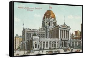 Federal Building and Post Office, Chicago, Illinois-null-Framed Stretched Canvas