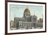Federal Building and Post Office, Chicago, Illinois-null-Framed Art Print