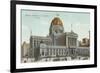 Federal Building and Post Office, Chicago, Illinois-null-Framed Art Print