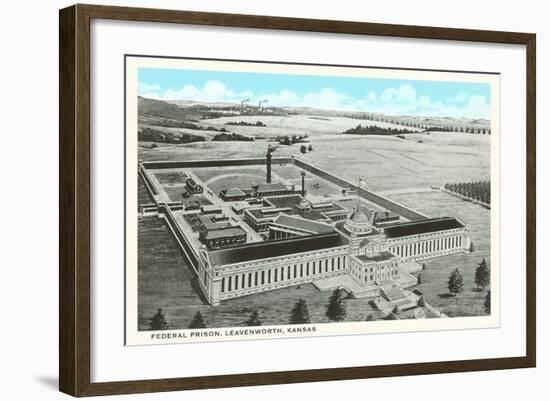 Federal Prison, Leavenworth, Kansas-null-Framed Art Print