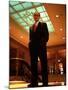 Federal Reserve Bd. Chmn. Alan Greenspan, Probably in NYC-Ted Thai-Mounted Premium Photographic Print