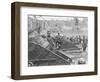 Federal Siege Guns, Yorktown, Virginia, During the American Civil War-Mathew Brady-Framed Giclee Print