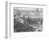 Federal Siege Guns, Yorktown, Virginia, During the American Civil War-Mathew Brady-Framed Giclee Print