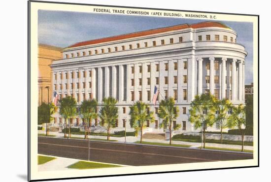 Federal Trade Commission-null-Mounted Art Print