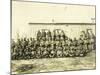 Federal Troops Brought In To Put Down Strikes In Goldfield, Co. "F" 1st Infantry NG Of Colorado-R.G. Leonard-Mounted Art Print