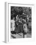 Federal Troops Escorting African American Students to School During Integration-Ed Clark-Framed Photographic Print