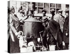 Federal US Agents Discover an Illegal Alcohol Still During the American Prohibition-null-Stretched Canvas
