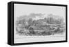 Federals Build Batteries During Occupation of Paducah, Kentucky-Frank Leslie-Framed Stretched Canvas