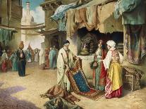 The Carpet Seller-Federico Ballesio-Giclee Print