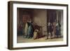 Federico Barbarossa and Duke Henry the Lion in Chiavenna, 1861-Filippo Carcano-Framed Giclee Print