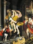 Aeneas and Anchises Escaping from Troy, c.1587-Federico Barocci-Framed Giclee Print