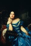 Portrait of Amalia De Llano U Dotres (1821-74), Countess of Vilches, 1853-Federico de Madrazo y Kuntz-Giclee Print