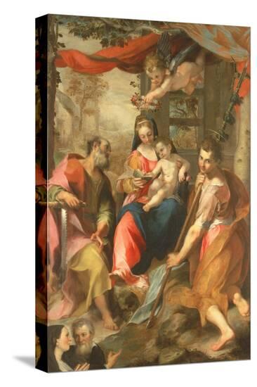 Stretched Canvas Print, , large