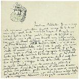 Autograph Letter to Melchor Fernandez Alamgro, Granada, Late January 1926-Federico Garcia Lorca-Framed Giclee Print