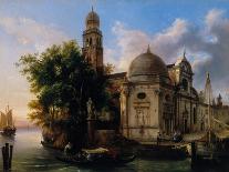 The Emilian Chapel of the Isle of San Michele in Venice. 1886-Federico Moja-Stretched Canvas