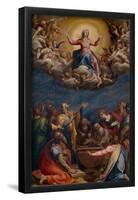 Federico Zuccaro (Circle of) / 'The Assumption of the Virgin Mary', Second half 16th century, It...-FEDERICO ZUCCARO-Framed Poster