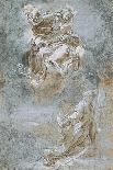 Head of an Old Bearded Man, 1584-1586-Federigo Barocci-Giclee Print