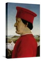 Federigo Da Montefeltro Duke of Urbino, circa 1465-Piero della Francesca-Stretched Canvas