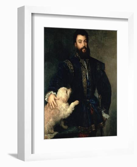 Federigo Gonzaga, Duke of Mantua, 1525-30-Titian (Tiziano Vecelli)-Framed Giclee Print