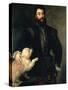 Federigo Gonzaga, Duke of Mantua, 1525-30-Titian (Tiziano Vecelli)-Stretched Canvas