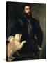 Federigo Gonzaga, Duke of Mantua, 1525-30-Titian (Tiziano Vecelli)-Stretched Canvas