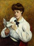 Woman Reading; Femme Lisant, C. 1890-Federigo Zandomeneghi-Framed Giclee Print