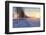 Federsee Nature Reserve at Sunset in Winter-Markus-Framed Photographic Print