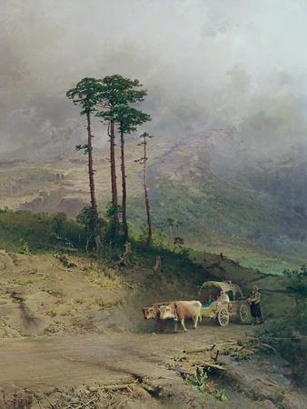 In the Crimean Mountains, 1873