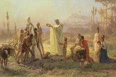 Hermes' Consecration, 1874-Fedor Andreevich Bronnikov-Giclee Print