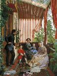 Family Group on Balcony-Fedor Michajlovic Slavianskij-Giclee Print