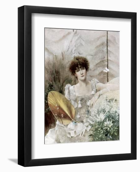 Fedora, 1882-Alfred Stevens-Framed Giclee Print