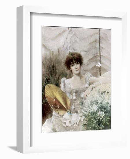 Fedora, 1882-Alfred Stevens-Framed Giclee Print