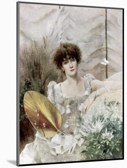 Fedora, 1882-Alfred Stevens-Mounted Giclee Print