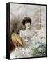 Fedora, 1882-Alfred Stevens-Framed Stretched Canvas