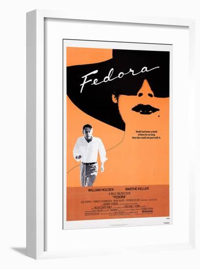Fedora-null-Framed Art Print