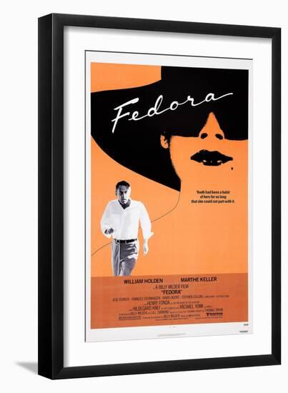 Fedora-null-Framed Art Print
