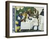 Feed Hungry, Scene from Seven Works of Mercy-null-Framed Giclee Print