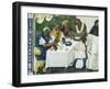 Feed Hungry, Scene from Seven Works of Mercy-null-Framed Giclee Print