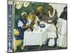 Feed Hungry, Scene from Seven Works of Mercy-null-Mounted Giclee Print