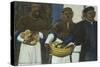 Feed Hungry, Scene from Seven Works of Mercy-null-Stretched Canvas
