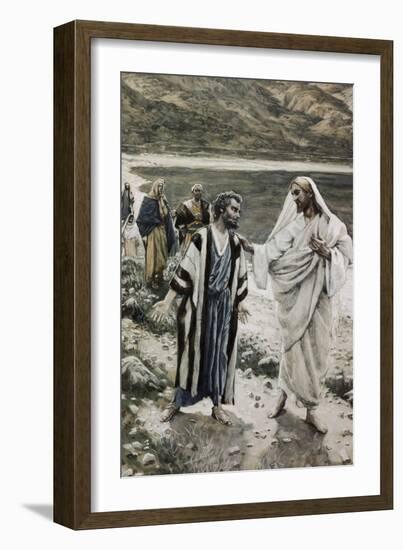 Feed My Lambs-James Tissot-Framed Giclee Print