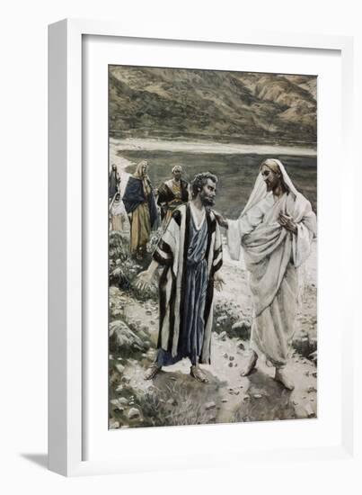 Feed My Lambs-James Tissot-Framed Giclee Print