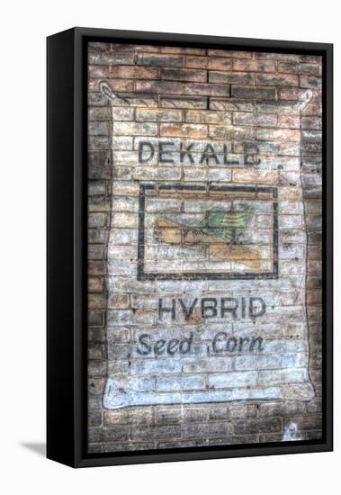 Feed Sign 2-Robert Goldwitz-Framed Stretched Canvas