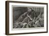 Feeding Crocodiles in a Menagerie, at Bone, Algeria-null-Framed Giclee Print